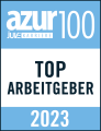 azur100 Top-Arbeitgeber 2023